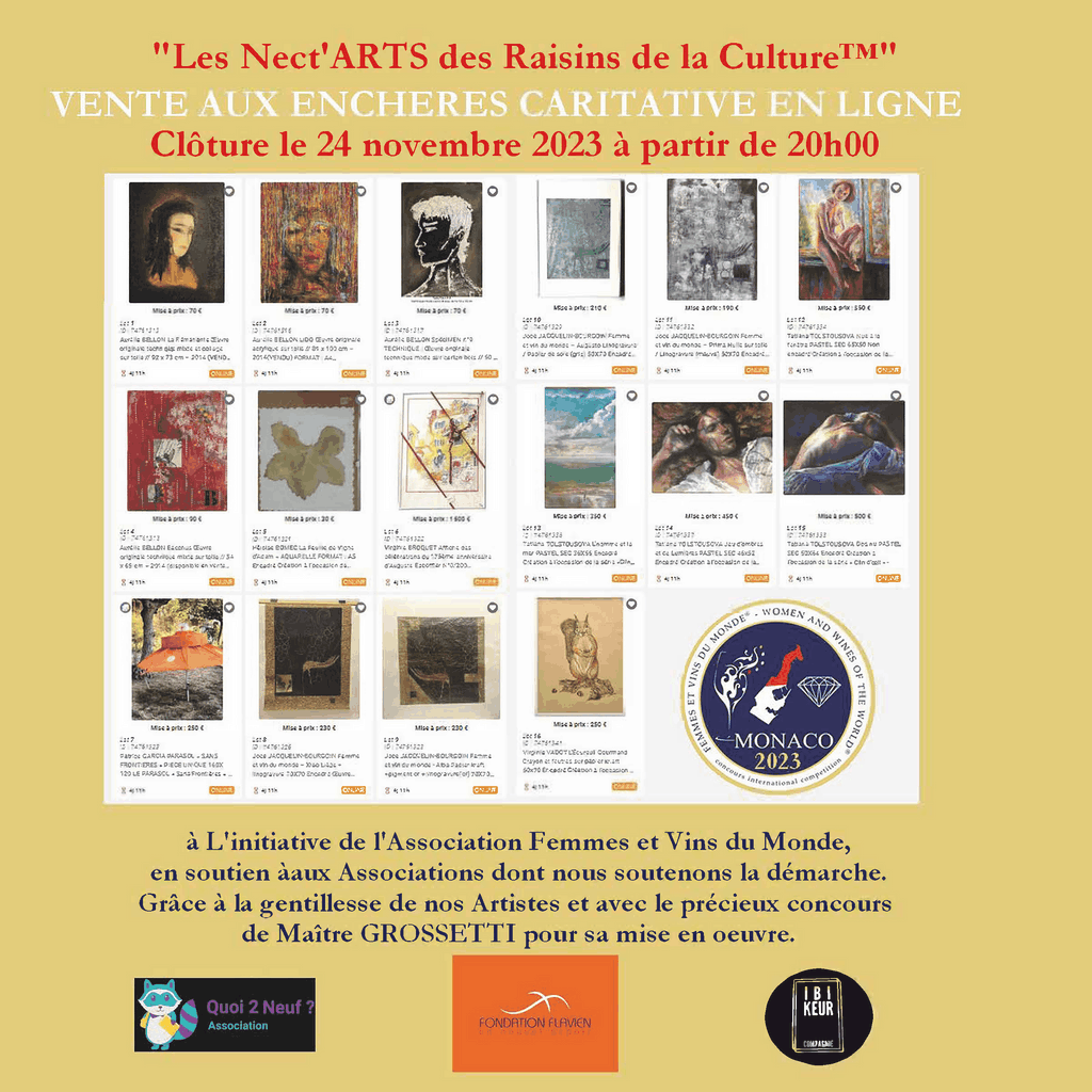 LES NECT'ARTS DES RAISINS DE LA CULTURE
